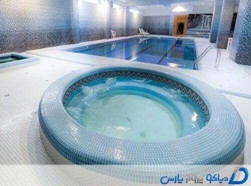 استخر و جکوزی هتل ایران کیش